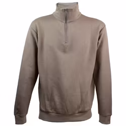 Sweatshirt Halv-zip Herr - Beige