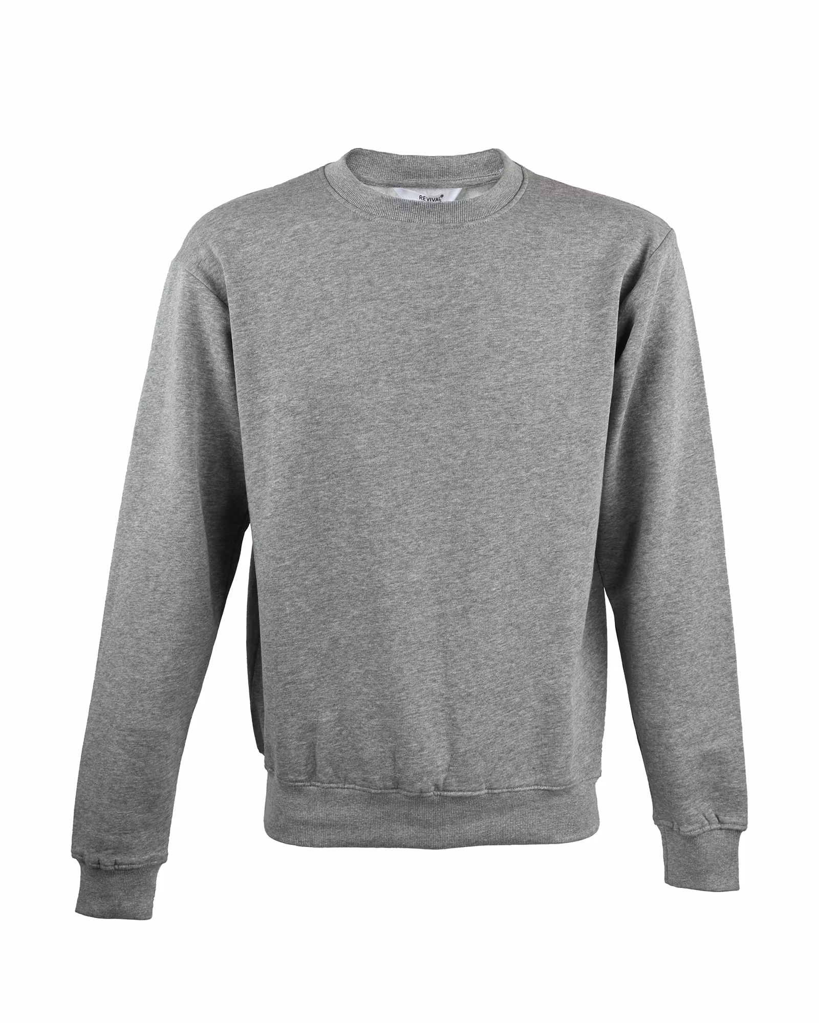 Sweatshirt Tröja Herr Mel.Grey