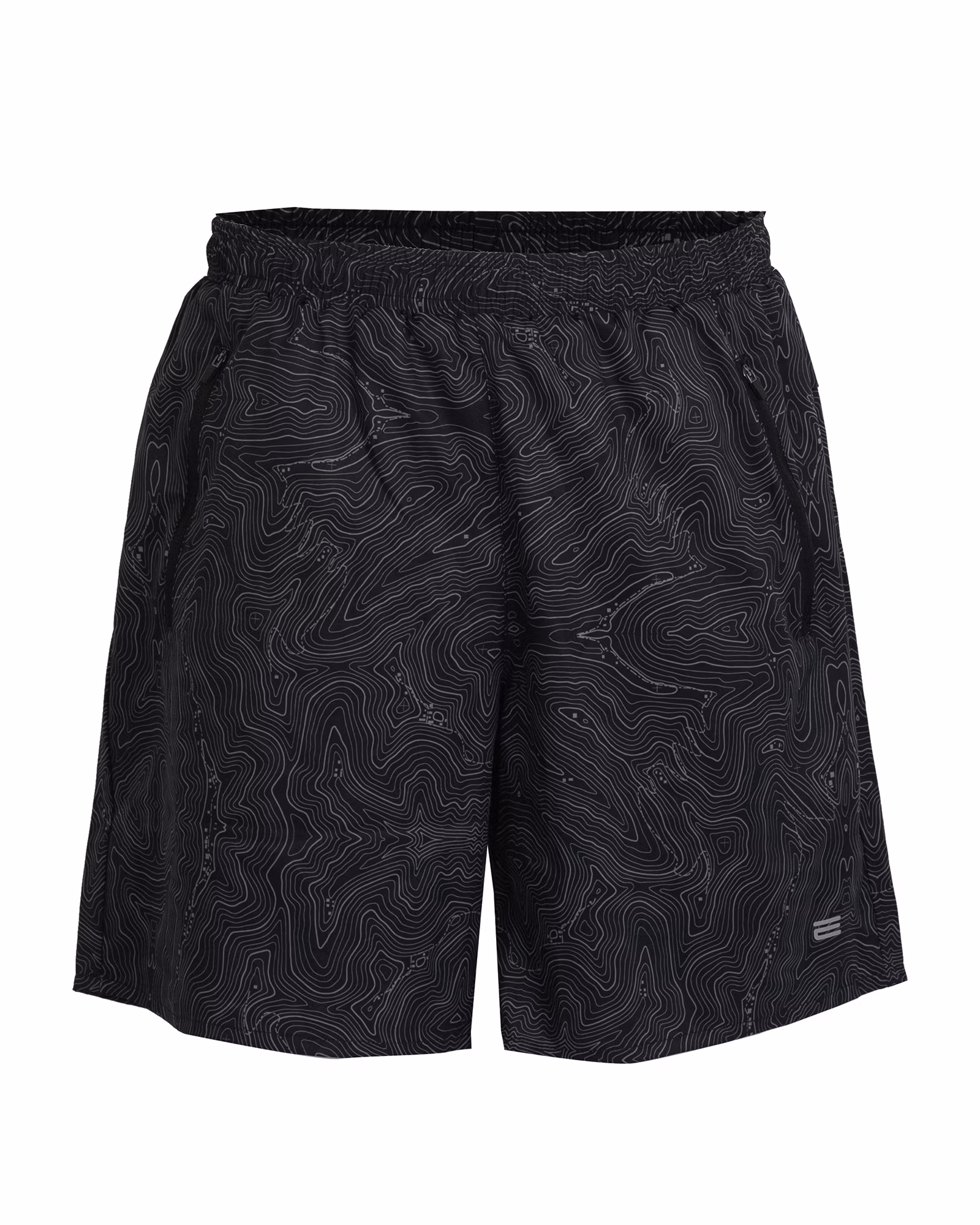 Power Workout Shorts 2-in-1 Herr – Svart | Oxide Sportswear