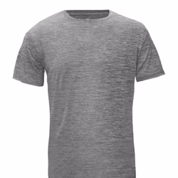 Gym T-Shirt Herr, Grey Mel