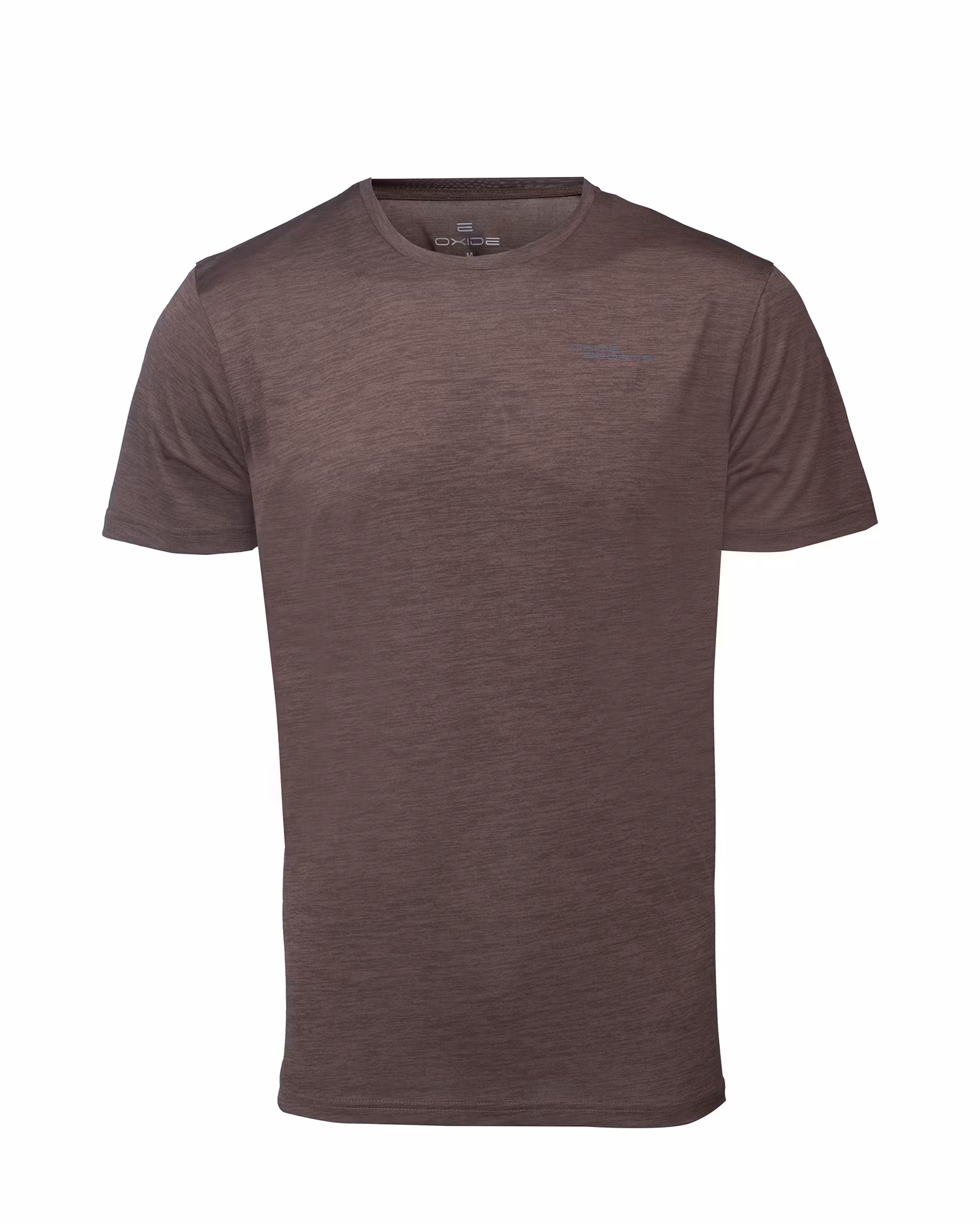 Gym T-Shirt Herr, Brown Mel