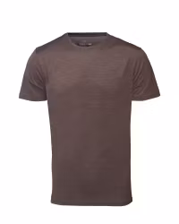 Gym T-Shirt Herr, Brown Mel