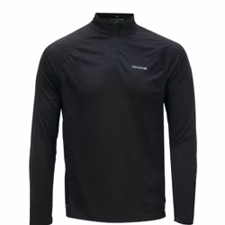 Training Long Sleeve Half-Zip Polo Herr Black