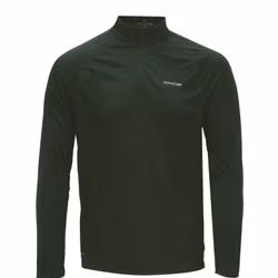 Training Long Sleeve Half-Zip Polo Herr Jungle Green