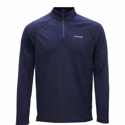 Training Long Sleeve Half-Zip Polo Herr Dk.Blue