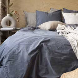 Påslakanset Washed Percale, 3del - Cloudy