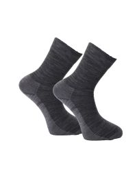 Tunn Liner Ullstrumpa, Antracit 3-par