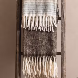 Ullpläd 130 x 170cm - Cacao