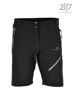 Quick-Dry Stretch Outdoor Shorts Herr, Svart