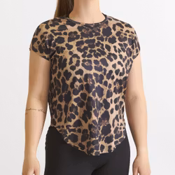 Träningstopp Loose Fit – Dam Leo