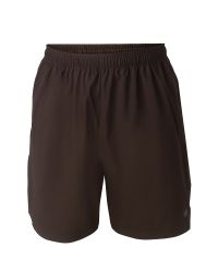 Gym Shorts 4-Way Stretch Herr – Mörkbrun | Oxide Sportswear