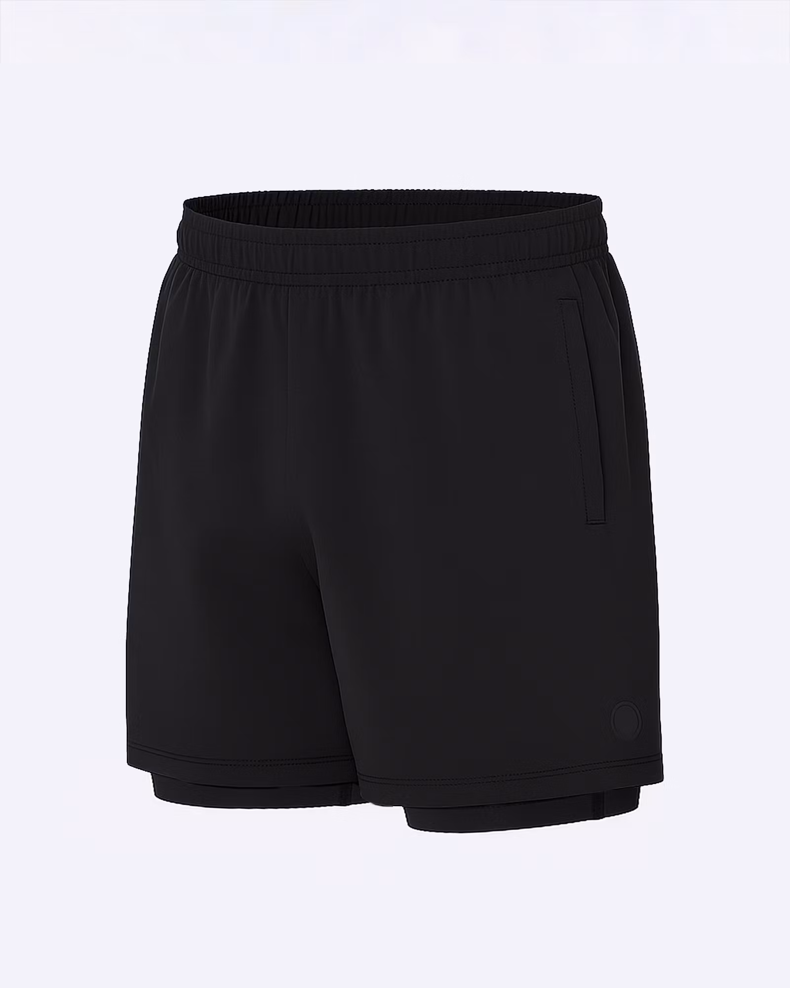 Shorts 2 in 1  Black - Herr