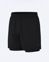 Stretchshort med 2 in One - Herr