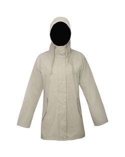 Regnjacka PU Mid-Long Dam, Beige