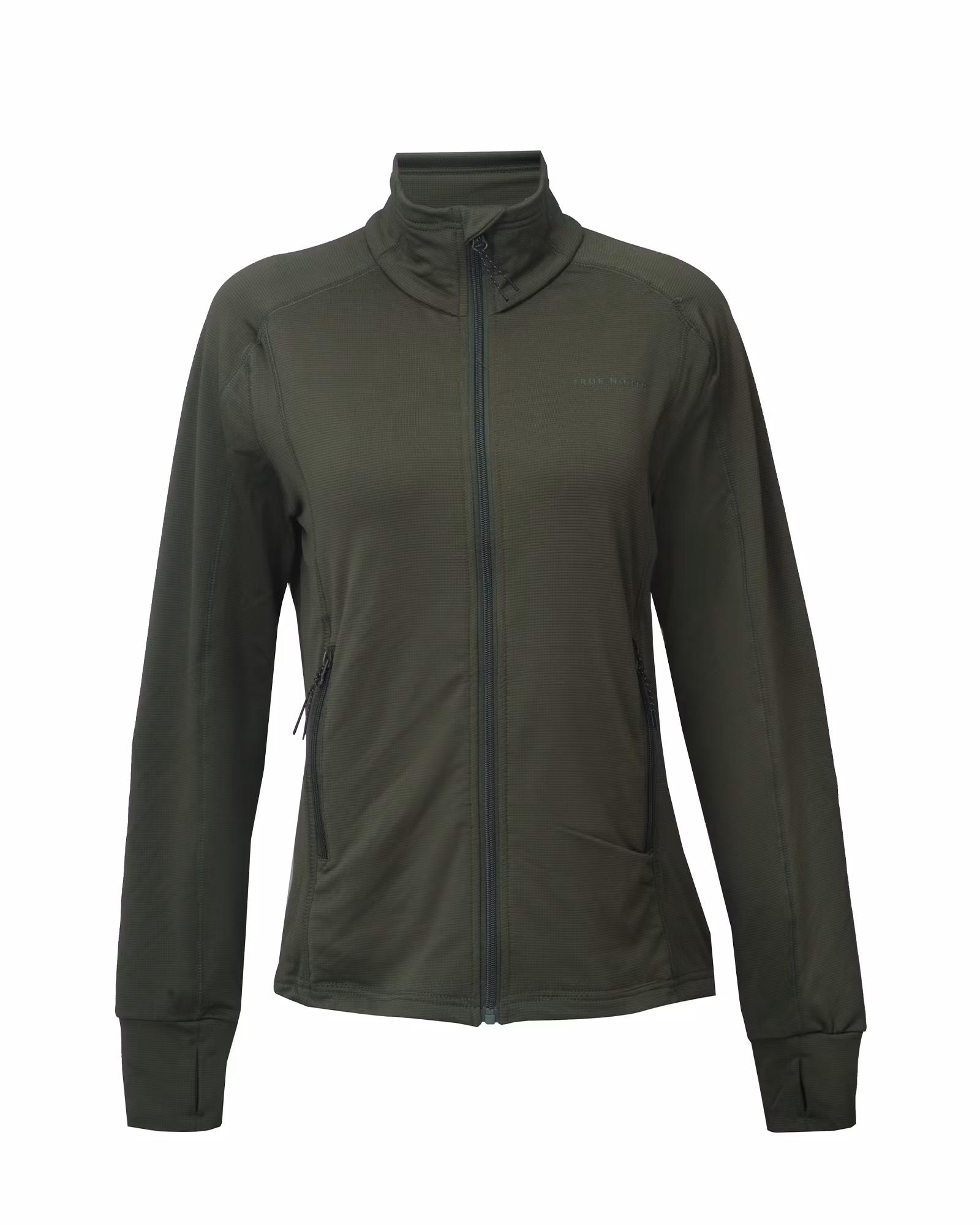 Jacka Air Fleece Dam - Mörkgrön