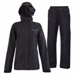 Regnställ 2-Delar Dam, Svart (finns i flera färger)