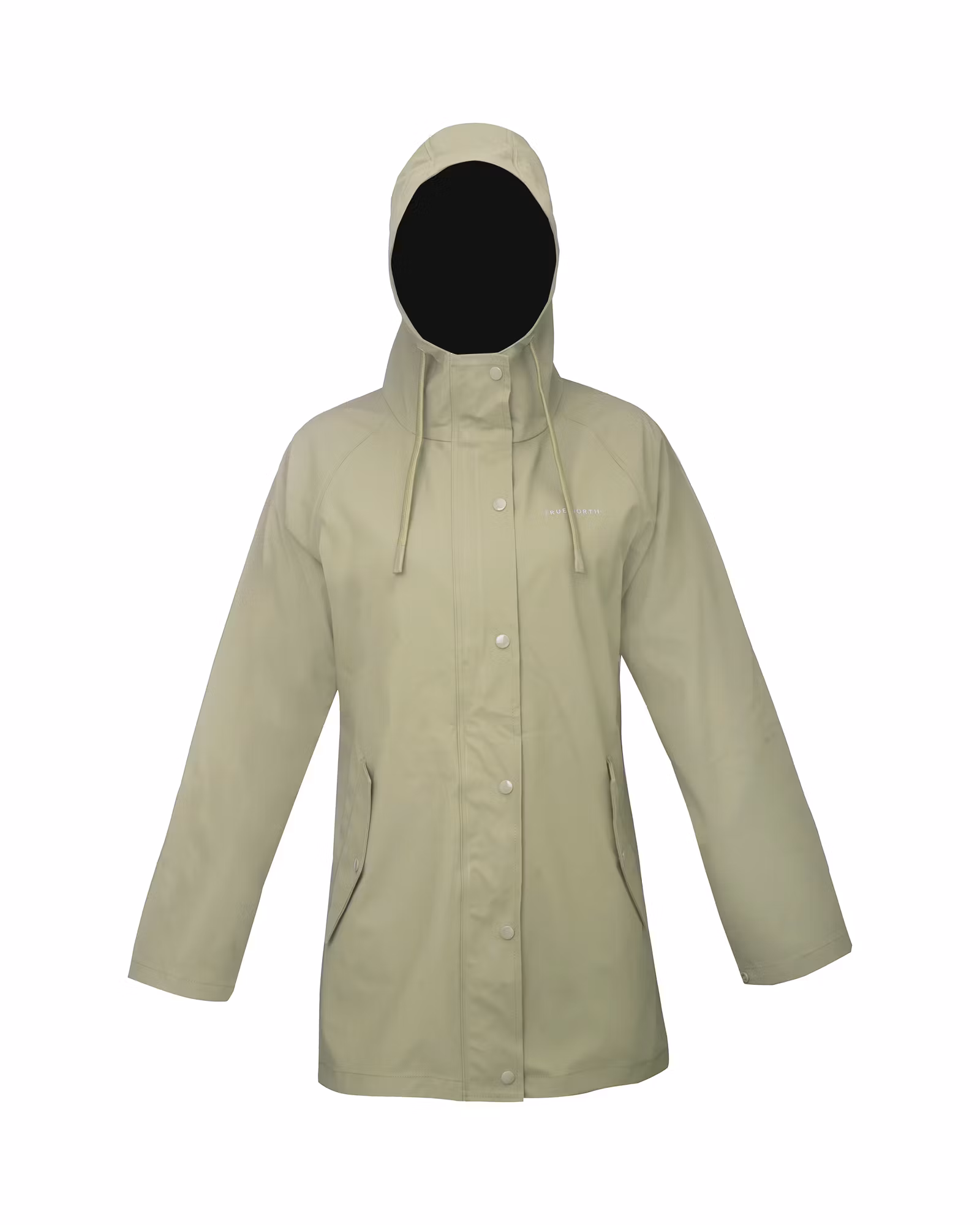 Regnjacka PU Mid-Coat  Dam, Vintage Green