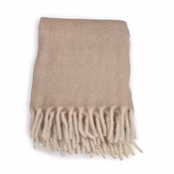 Ullpläd 130 x 170cm - Sand