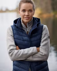 Väst Softshell-Hybrid Dam, Ink-Blue