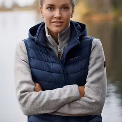 Väst Softshell-Hybrid Dam, Ink-Blue