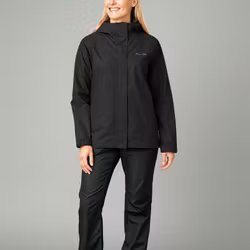 Regnställ 2-Delar Dam, Svart (finns i flera färger)