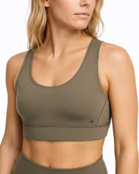 Sport-BH Dam – Medium Support, Green Khaki