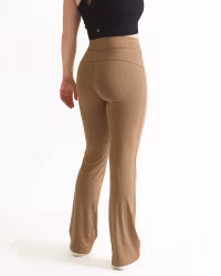 Stretch Flared Tights Dam - Mocca (XS-XL)