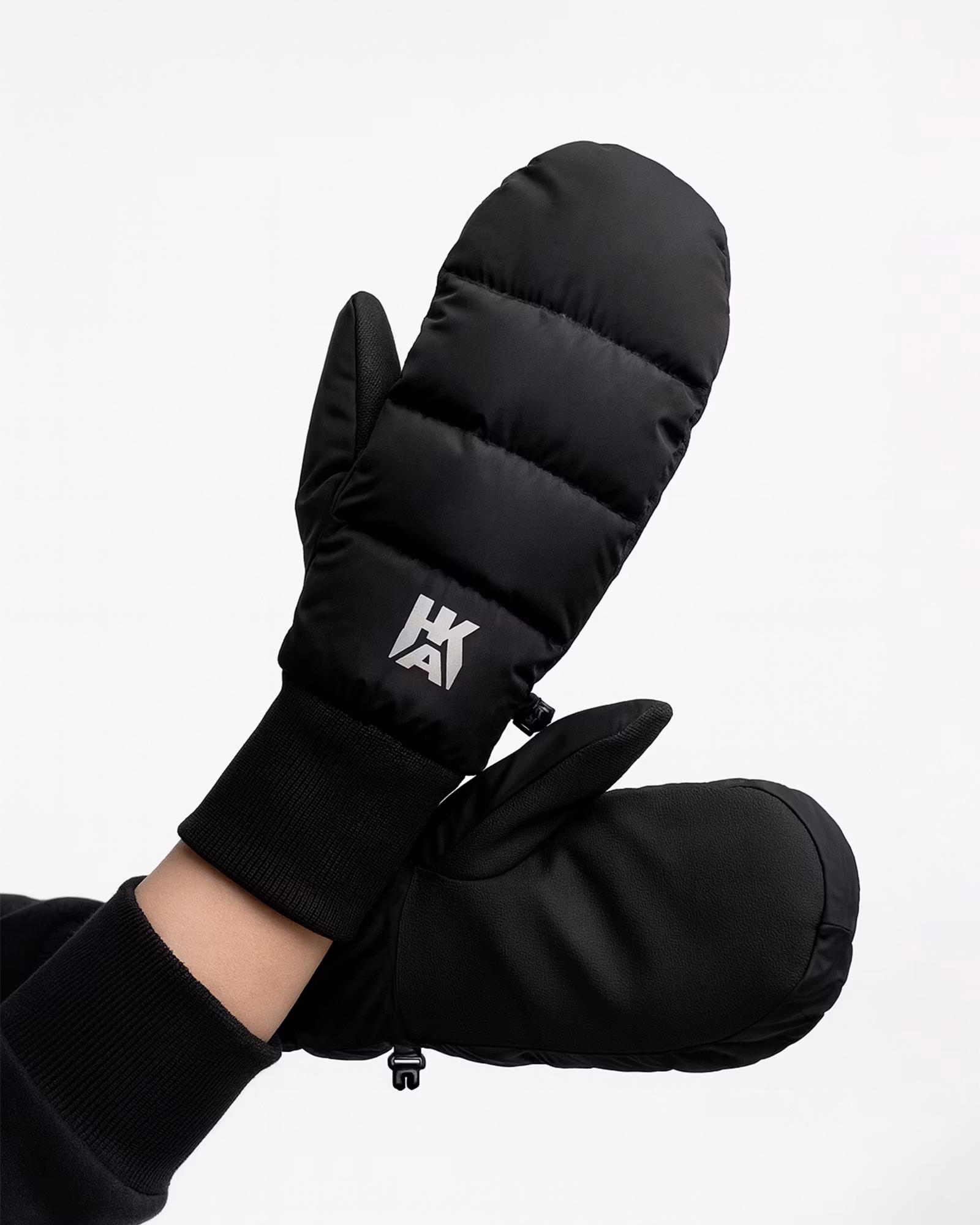 Puff Mitten HAIKA - Svart (S/M- L/XL)