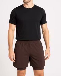 Herr Shorts 2in1 Oxide – Brun (S-XXL)
