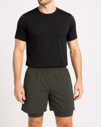 Herr Shorts 2in1 Oxide – Mörkgrön (S-XXL)