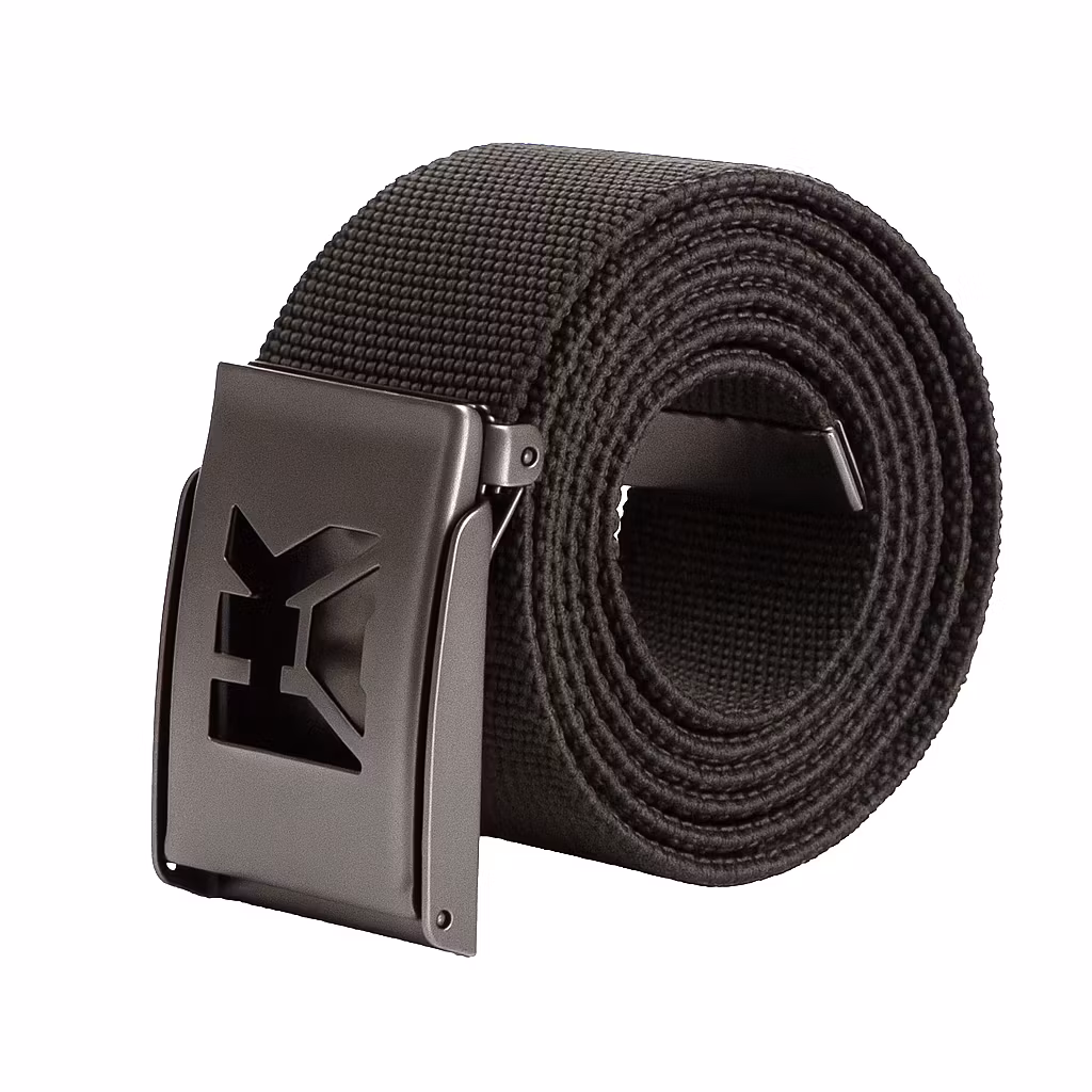 Stretchbälte 40mm, Metallspänne HAIKA - Svart (Unisex)