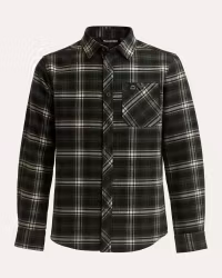 Flanellskjorta Genua - Grön comb (M–3XL)