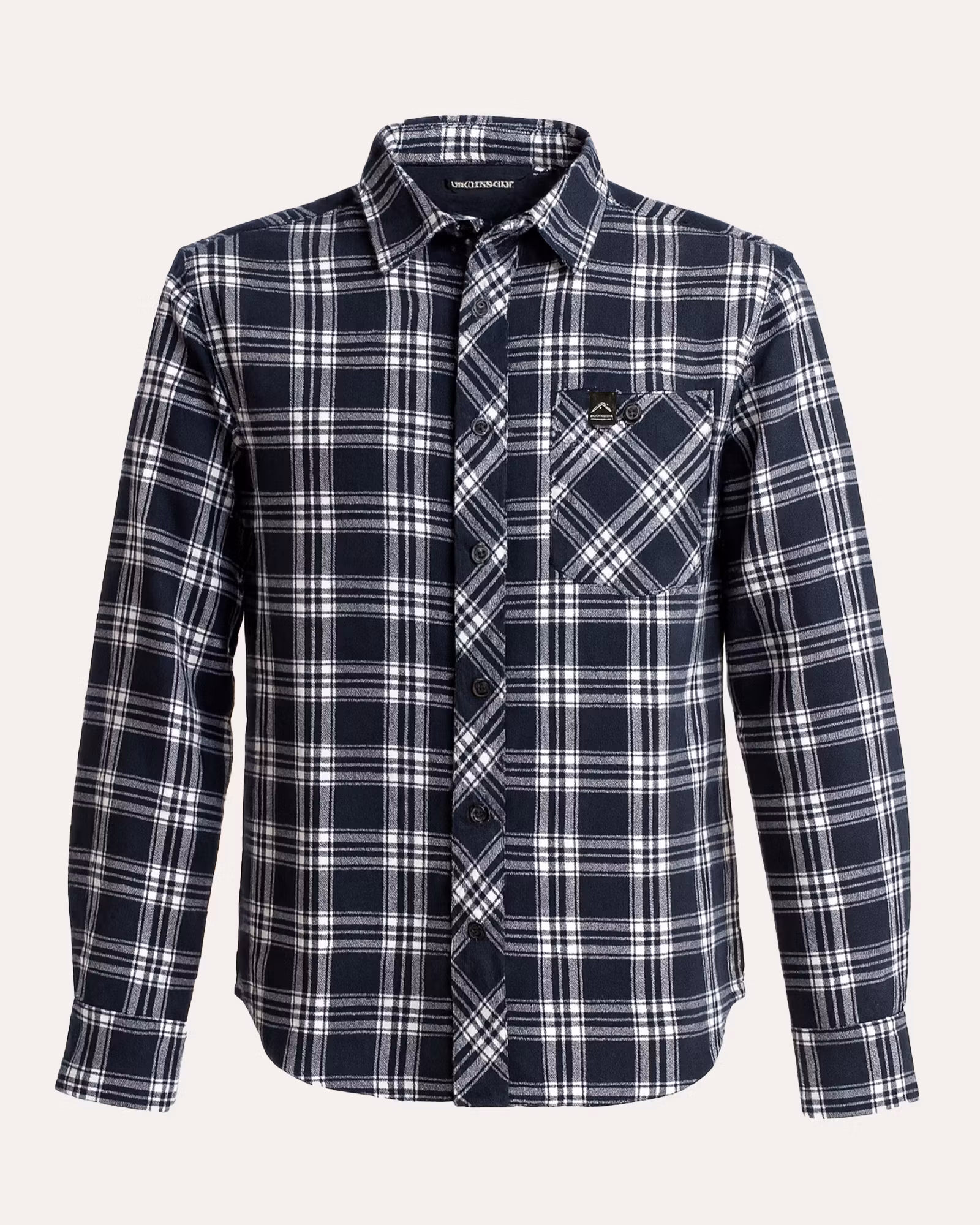 Flanellskjorta Genua - Marin comb (M–3XL)