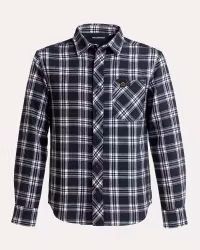 Flanellskjorta Genua - Marin comb (M–3XL)