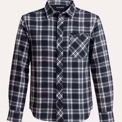 Flanellskjorta Genua - Marin comb (M–3XL)