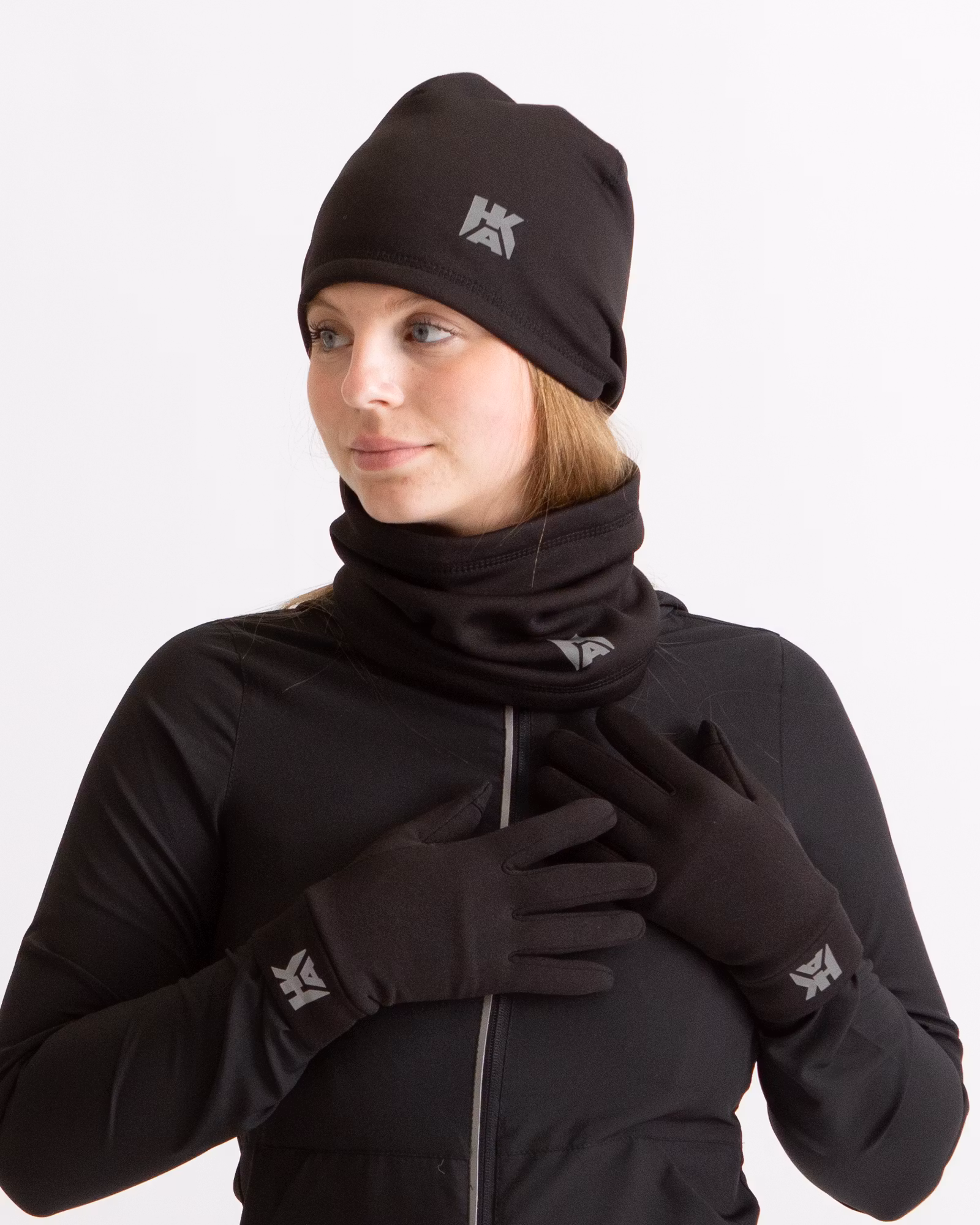 Beanie Powerstrecth HAIKA - Svart (Onesize)
