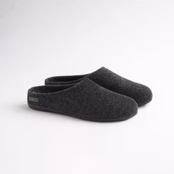 BERGEN Ulltofflor Axelda, Antislip Sula - Antracit
