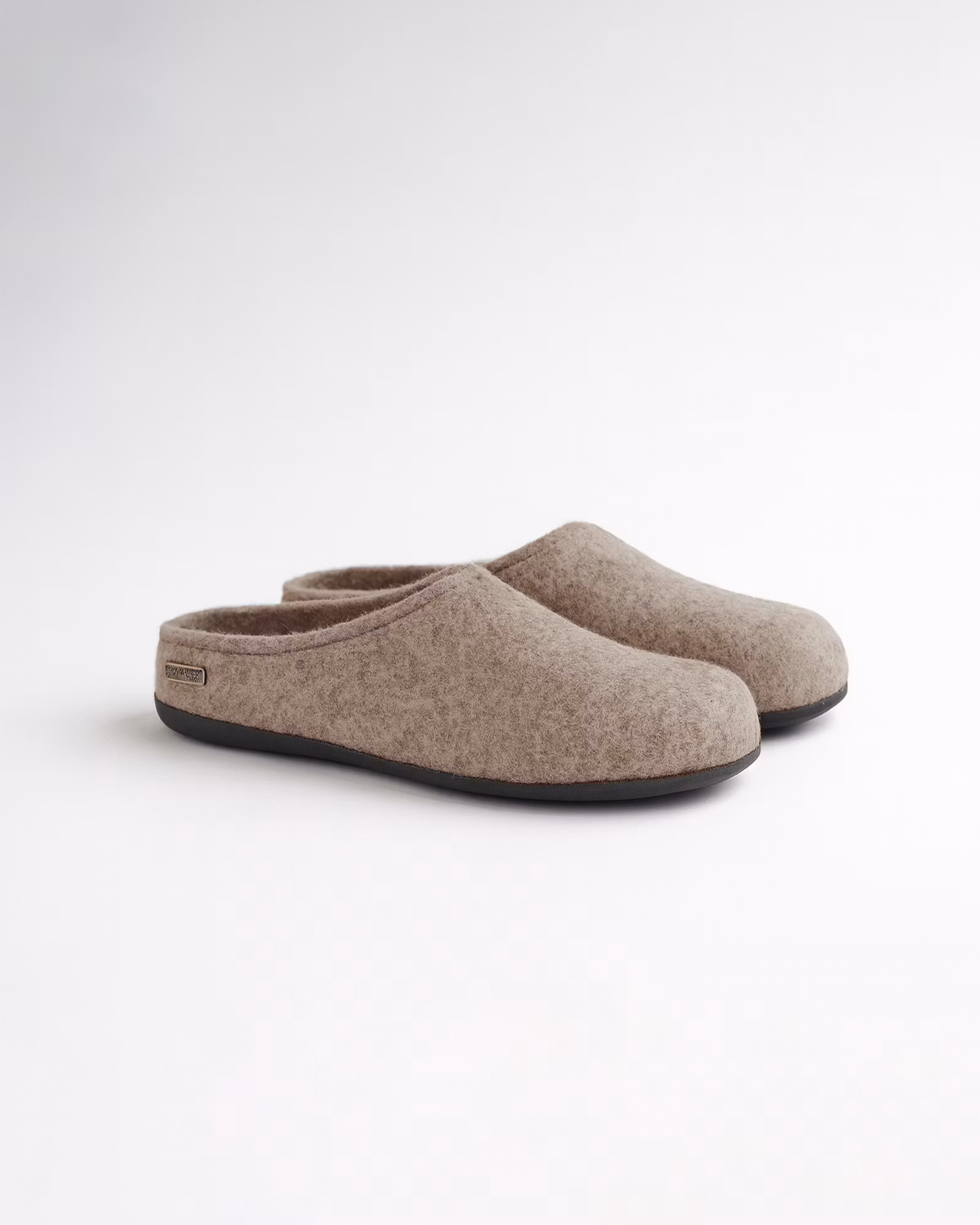 BERGEN Ulltofflor Axelda, Antislip Sula - Natur