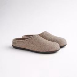 BERGEN Ulltofflor Axelda, Antislip Sula - Natur