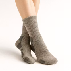 Trekking Merinoull Socka Helfrotté, Grå 2-par