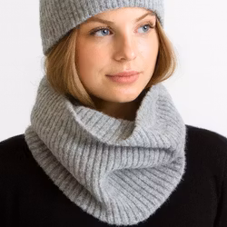 Chunky Headband – Gråmelerad