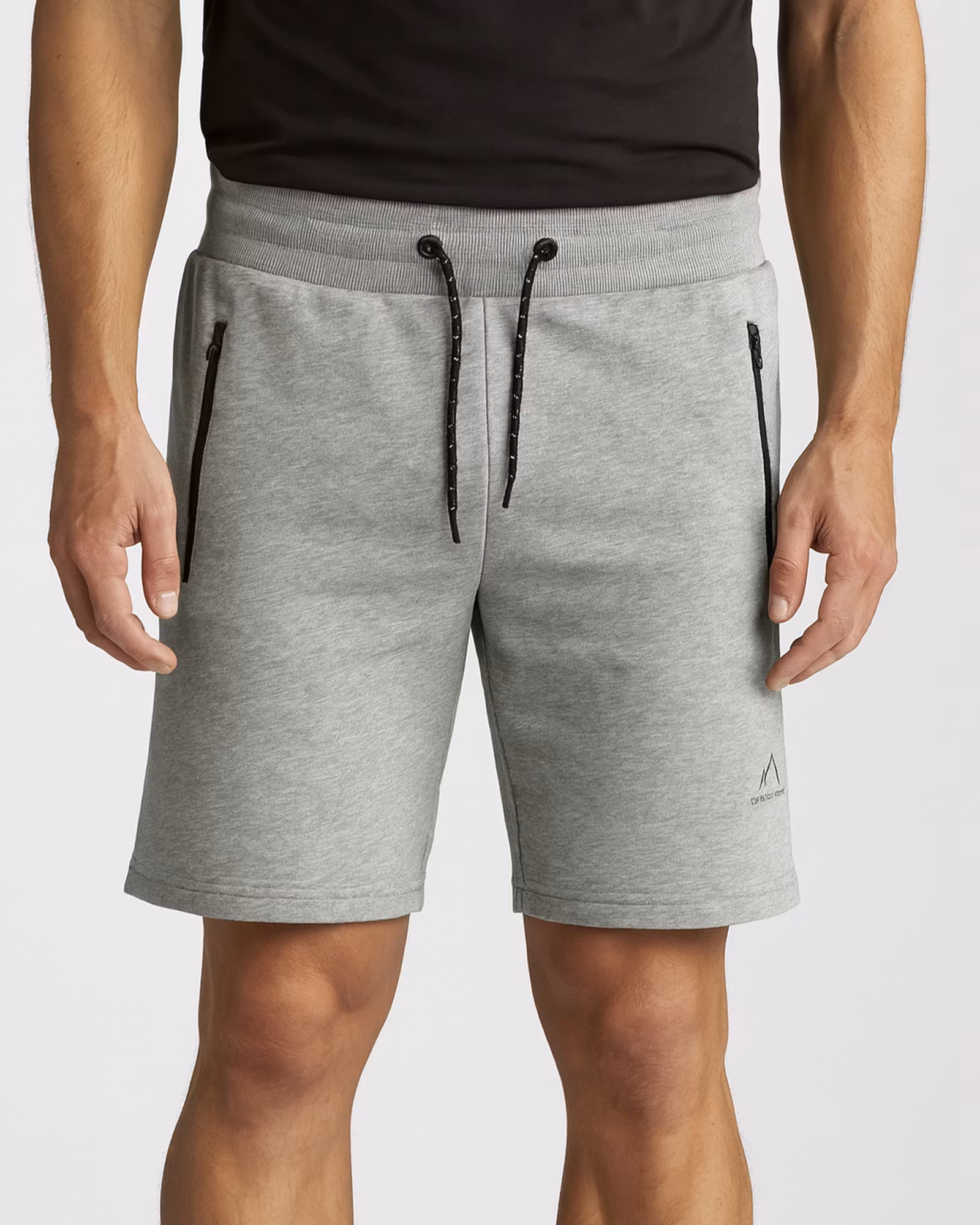 Sweatshorts Herr – Grå Melange | Mountain Trekking