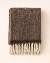 Ullpläd 130 x 170cm - Cacao