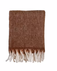 Pläd Soft Ullmix 130x170cm - Rust