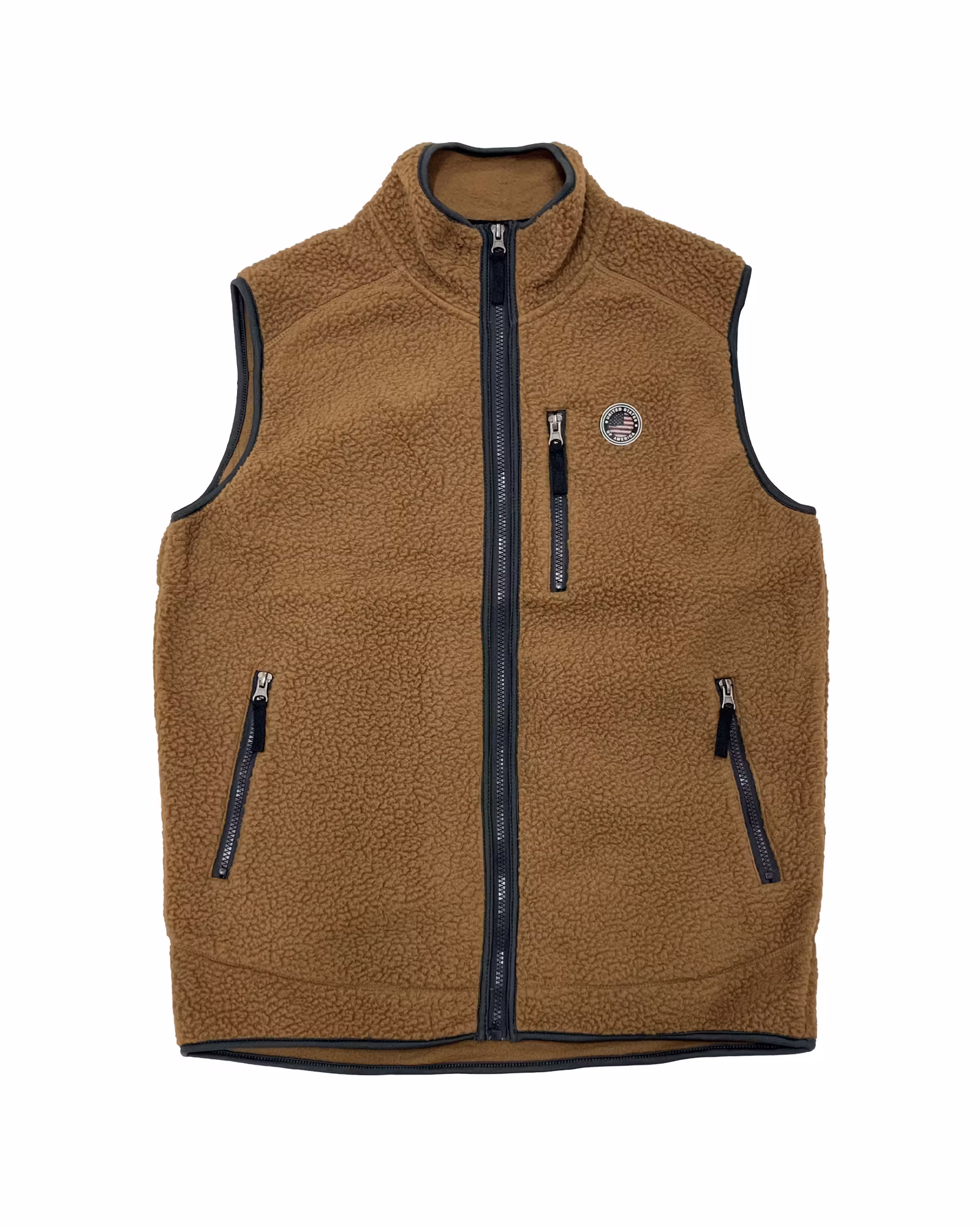 Pileväst Herr, Rust (S-XXL)