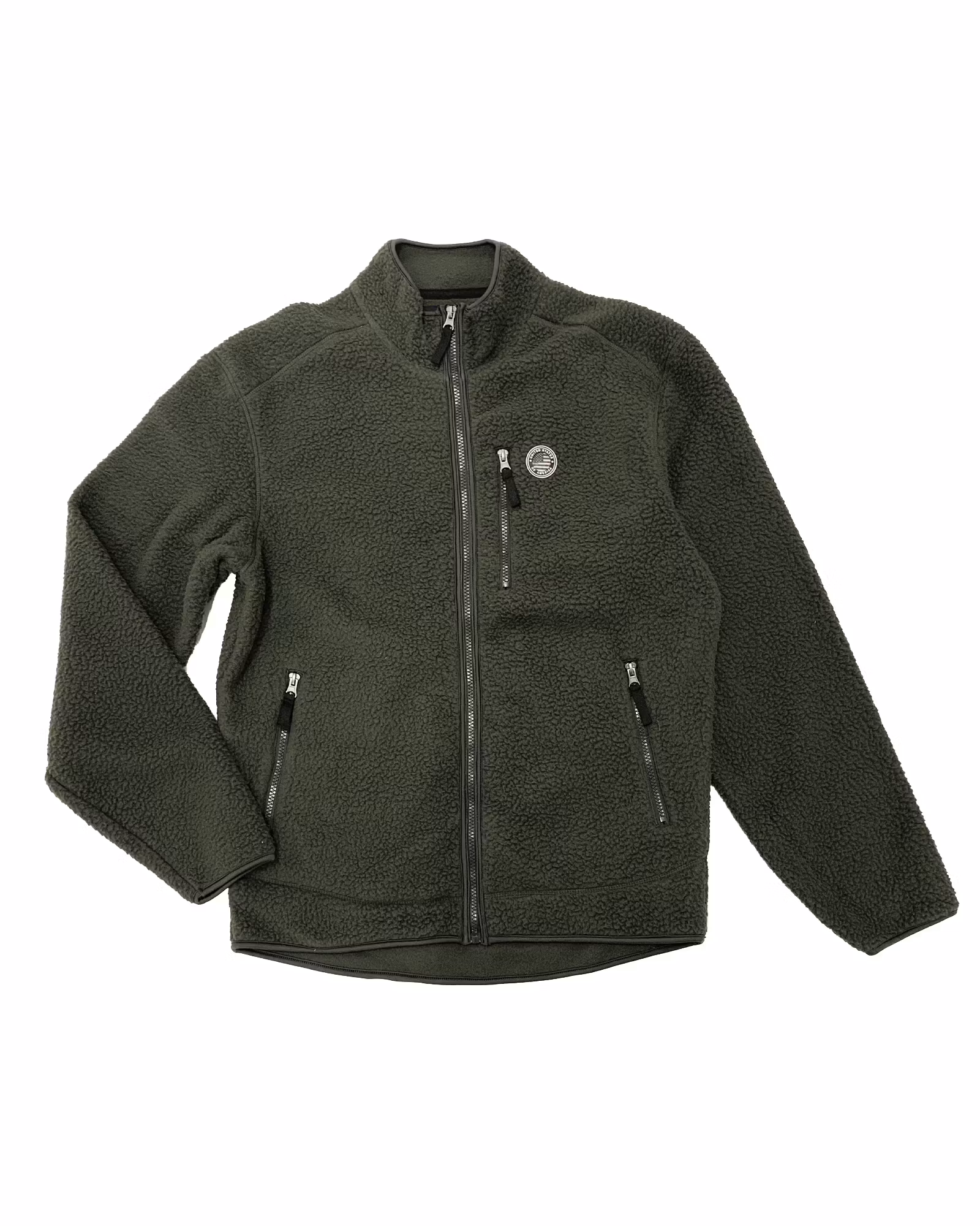 Pile Jacka Herr, Grön (S-XXL)