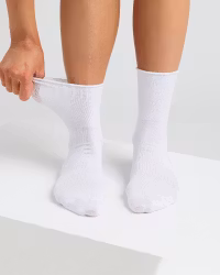 Lösresår, Kort Skaft - Vit 3 par