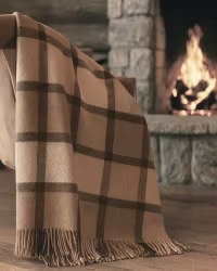 Ullpläd Glencheck - Beige/Brun