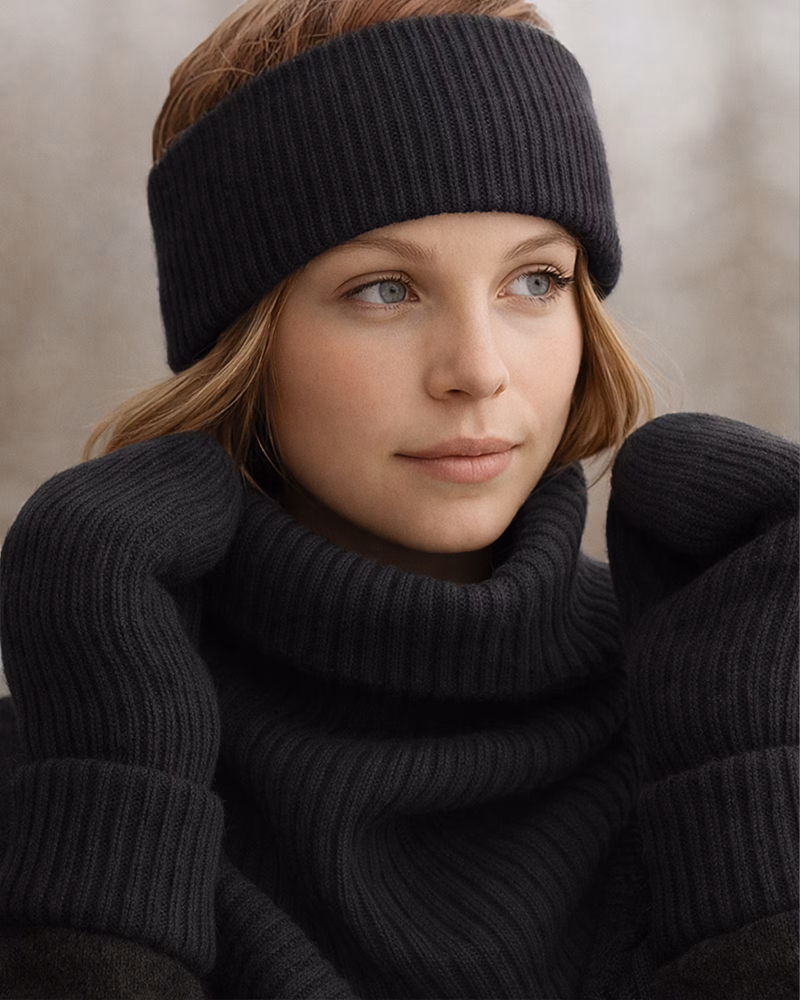 Chunky Headband – Svart