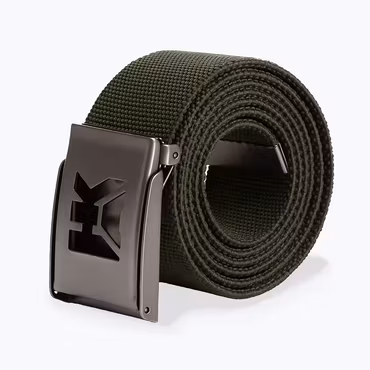 Stretchbälte 120cm, Metallspänne HAIKA - Grön